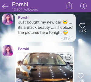 Read more about the article Follow Your Favorite Singer Porshi Now on Viber Public Chats