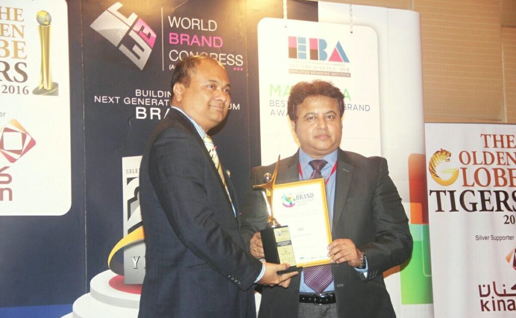 Read more about the article Aftab Mahmud Khurshid Receives Global Brand Excellence Awards 2016