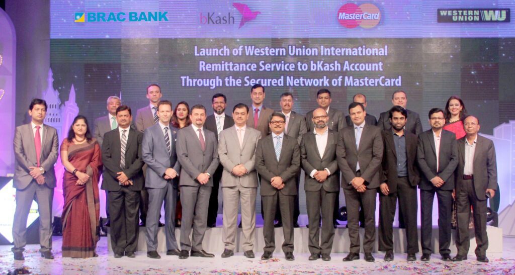 Read more about the article MasterCard, Western Union Join bKash to Make Cross-Border Money Transfers Via Mobile Phones a Reality