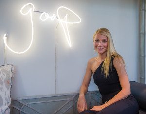 DALLAS, TX - NOVEMBER 20: Gwyneth Paltrow poses for a photo as she celebrates the launch party for Goop Pop on November 20, 2014 at Highland Park Village in Dallas, Texas. NOTE TO USER: User expressly acknowledges and agrees that, by downloading and or using this Photograph, user is consenting to the terms and conditions of the Getty Images License Agreement. Mandatory Copyright Notice: Copyright 2014 (Photo by Layne Murdoch Jr./Getty Images)