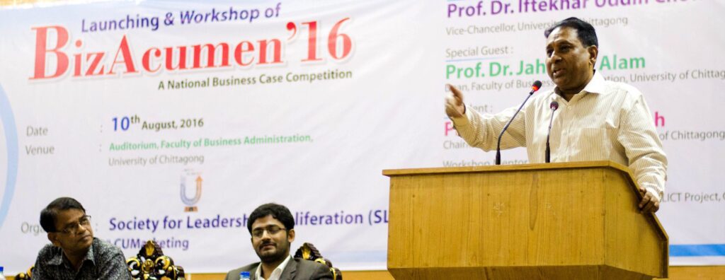 Read more about the article BizAcumen’16 Launched in University of Chittagong