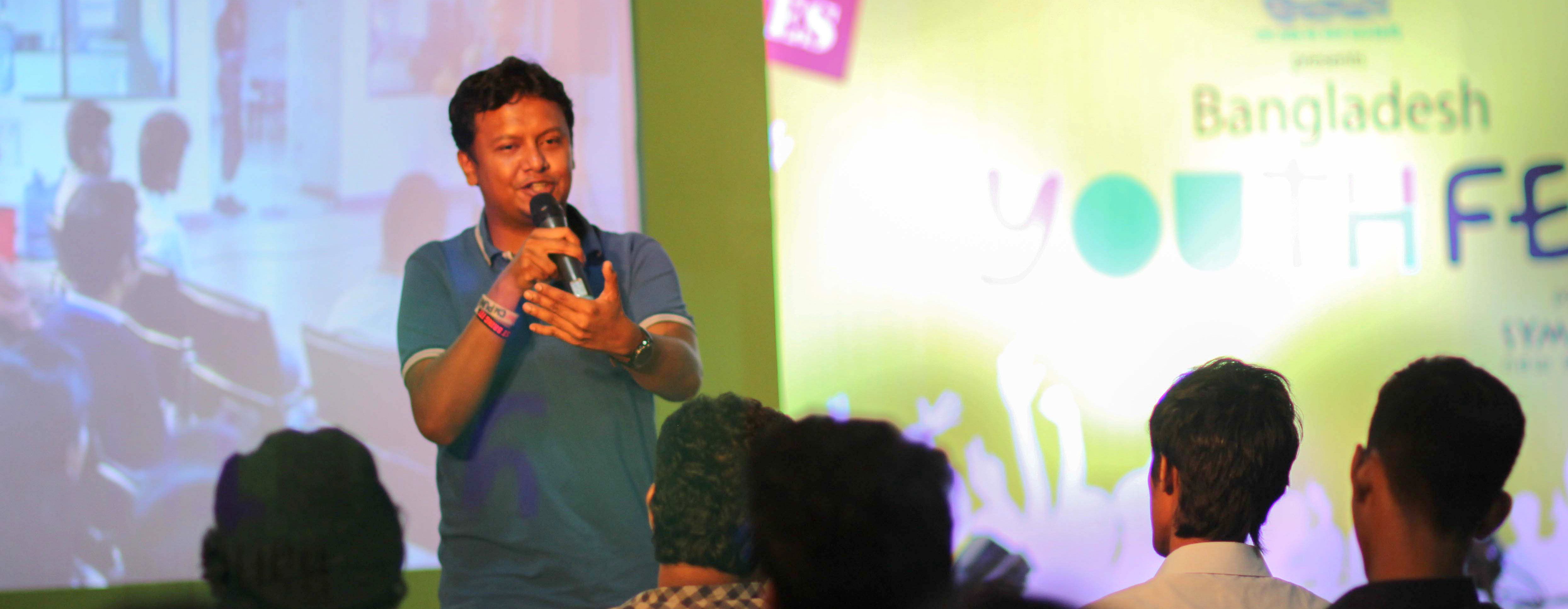 Read more about the article Analyzen Co-founder Ridwan Hafiz at YouthFest Gala Round