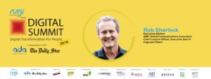 Read more about the article KEYNOTE SPEAKER ROB SHERLOCK TO BE PRESENT AT DIGITAL SUMMIT
