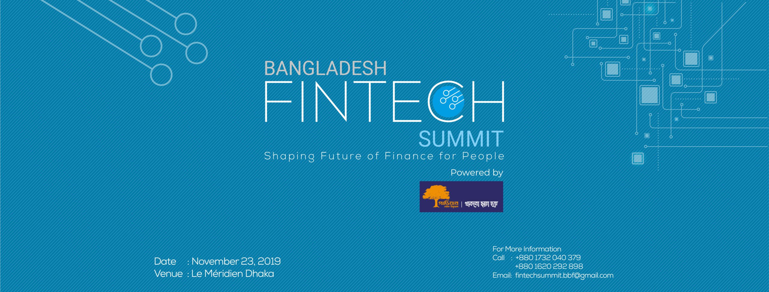 Read more about the article REGISTRATION BEGINS FOR BANGLADESH FINTECH SUMMIT 2019