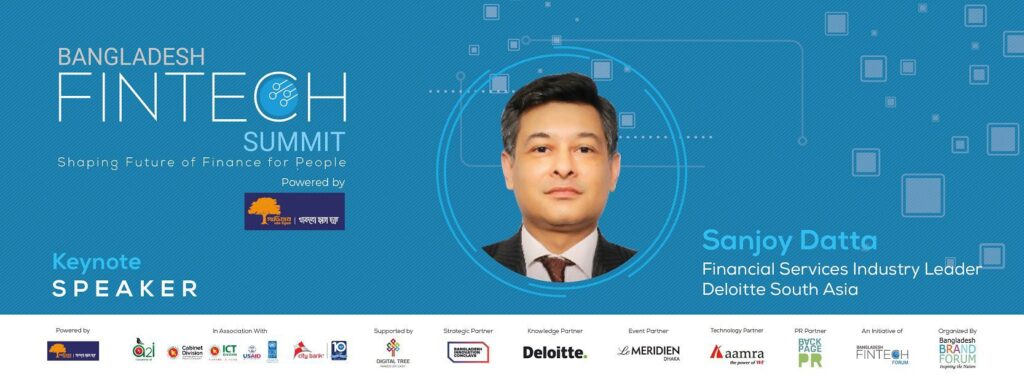 Read more about the article SANJOY DATTA TO GIVE KEYNOTE ADDRESS AT FINTECH SUMMIT