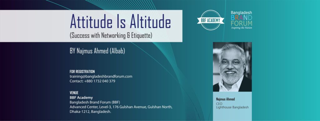 You are currently viewing Attitude Is Altitude (Success with Networking & Etiquette)