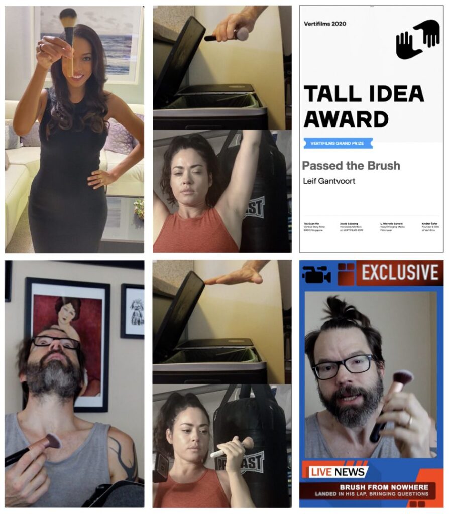You are currently viewing Hacking a TikTok challenge “Passed the brush” declared winner in Vertifilms 2020