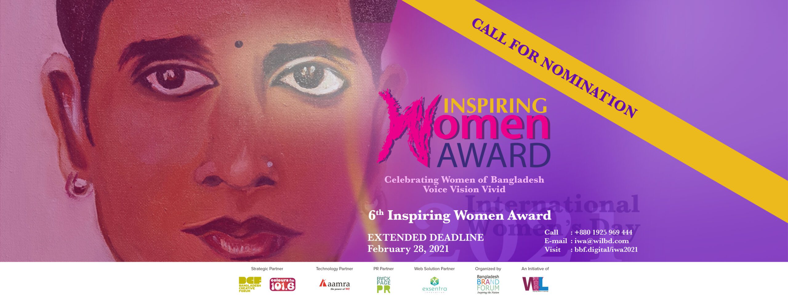 Read more about the article NOMINATION DEADLINE EXTENDED FOR THE 6TH INSPIRING WOMEN AWARD