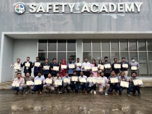 Read more about the article AIUB Faculty of Engineering Participated in the Day-Long Training at Safety Academy, Samsung C & T Corporation