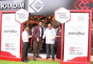 Read more about the article Mirpur and Khadim Ceramics launched their first-ever “Display & Sales Center” in Rajshahi