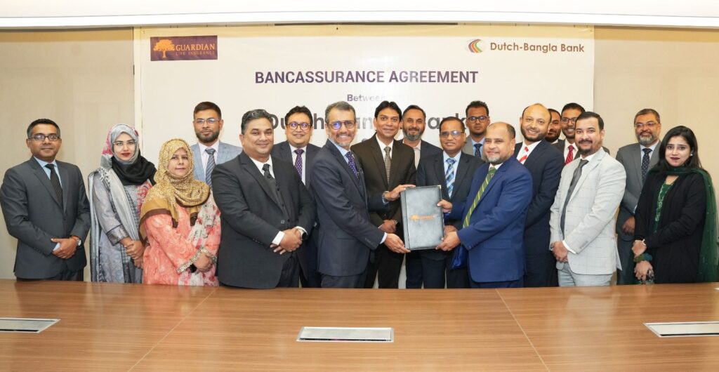 You are currently viewing Guardian Life Insurance Limited & Dutch-Bangla Bank PLC announce the Bancassurance Partnership