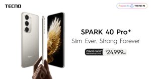 Read more about the article TECNO SPARK 40 Pro Plus Launched in Bangladesh as World’s Most Advanced Ultra-Thin Wireless Phone