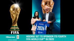 Read more about the article FIFA Turns to Hisense for 2026 World Cup Finals