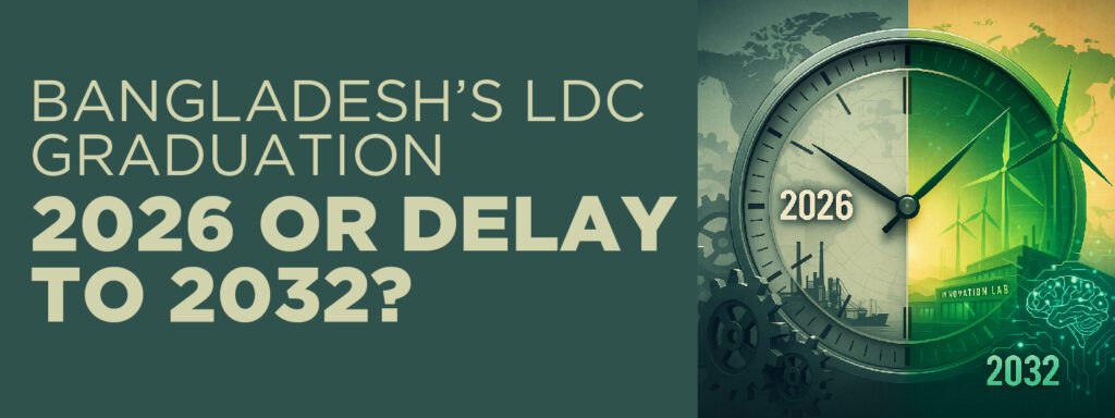 Read more about the article Bangladesh’s LDC Graduation: 2026 or Delay to 2032?