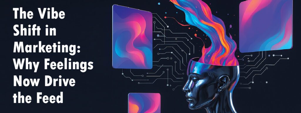 Read more about the article The Vibe Shift in Marketing: Why Feelings Now Drive the Feed