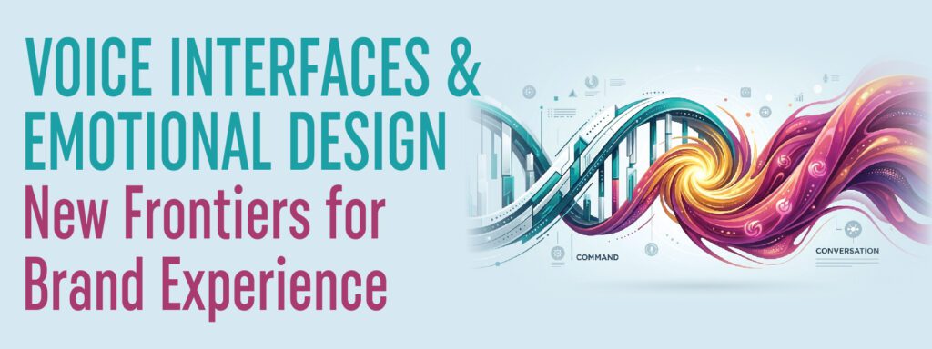 Read more about the article VOICE INTERFACES & EMOTIONAL DESIGN: New Frontiers for Brand Experience